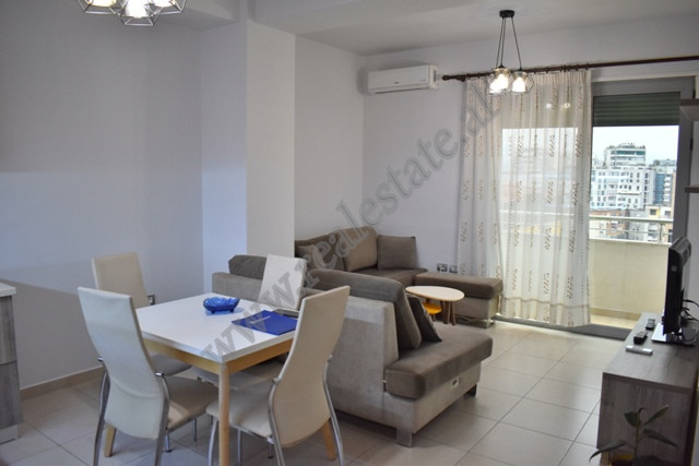 One bedroom apartment for rent in Siri Kodra street in Tirana.
It is located on the 8th floor of a 